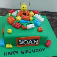 Legos Birthday cake