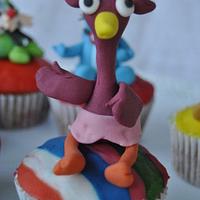 Doki & Friends cupcakes