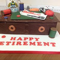 Tailor's Retirement Cake xx