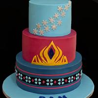 The Snow Queen - Frozen Themed Cake