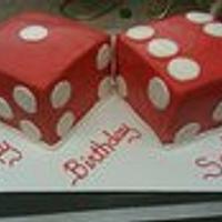 sweet 16 dice cake