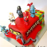 Lego ninjago cake