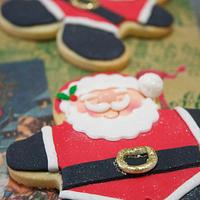  Snowman and Santa Cookies 