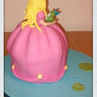 Princess and the frog cake