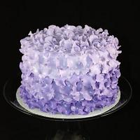 Purple Petal cake