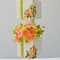 Coutoure Cakers Collaboration-  Ágatha Ruiz de la Prada inspired cake