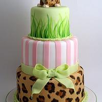 Baby Jaguar Cake 