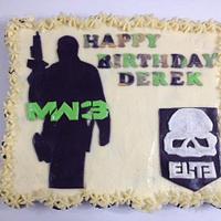 Modern Warfare 3 Cupcake-Cake