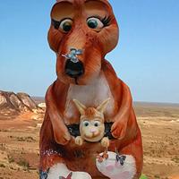 Kangaroo babe and Mum! 