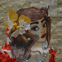 Painted Lady cake 