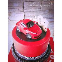 Ferrari Italia Topper Cake