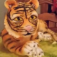 Tiger cake 