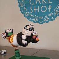 Kung Fu Panda 3D Cake