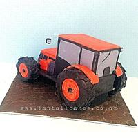 Serious Tractor Cake