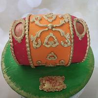 Dholak cake