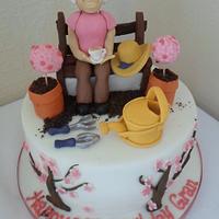 Gardening cake