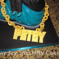Chef Petey Nike Foamposite Cake