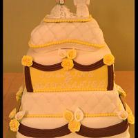 My 1st wedding cake