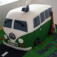 VW campervan 30th Wedding anniversary