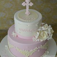 Christening cake - Cake by designed by mani - CakesDecor