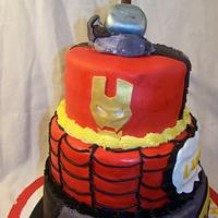 Superhero cake.. 