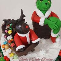 Caker buddies Children's Storybook Collaboration- How the Grinch stole Christmas!