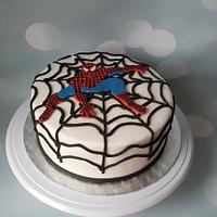 Spiderman cake.
