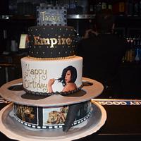Taraji P Henson's Surprise Birthday Cake