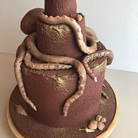 Kraken cake