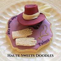"When Doves Cry" cookie set for The Power of Music Cake Collaboration 