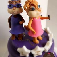 Chipettes Cake for Lilly