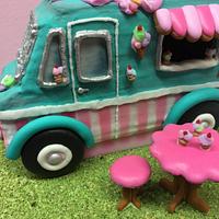 Cookie Icecream food truck (workshop De Koekenbakkers)
