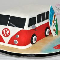 VW Combi Van Cake