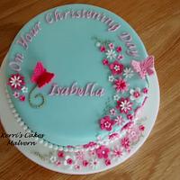 Christening Cake for Isabella 
