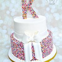 Rainbow Sprinkles Cake