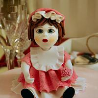 Porcelain Doll Birthday Cake