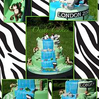 London Zoo Cake