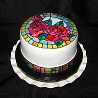 Stained Glass Cake