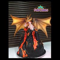 3d Dragon Cake