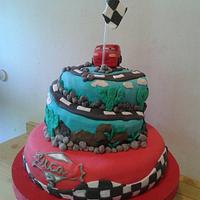 cars cake 