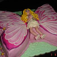 Butterfly-Fairy cake