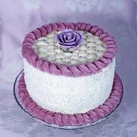 Lavender and Coconut Cake