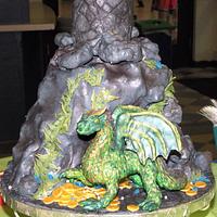 Dragon Birthday  cake 