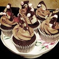 Rocky Road Cupcakes.
