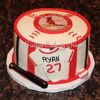 St. Louis Cardinals Birthday Cake