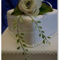 Silver Wedding Anniversary - 25th Wedding - Elegance the 4hcakes way