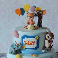 1st Bday Cake