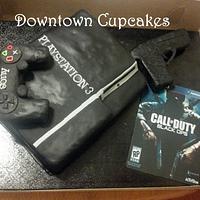 PS3 / Black Ops Cake