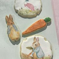 Peter Rabbit cookie 