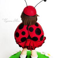 ladybug girl cake